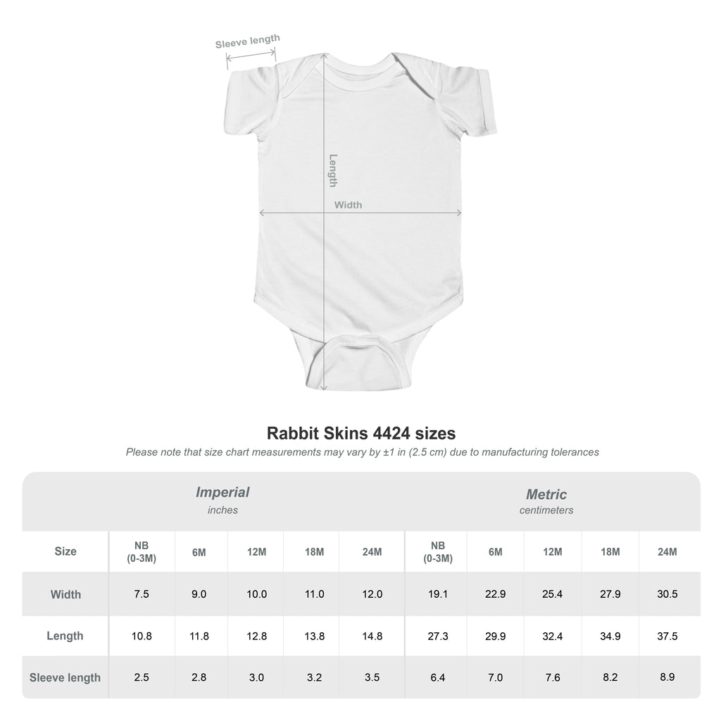 Mini Smiley Infant Bodysuit — Cute Graphic Baby Onesie
