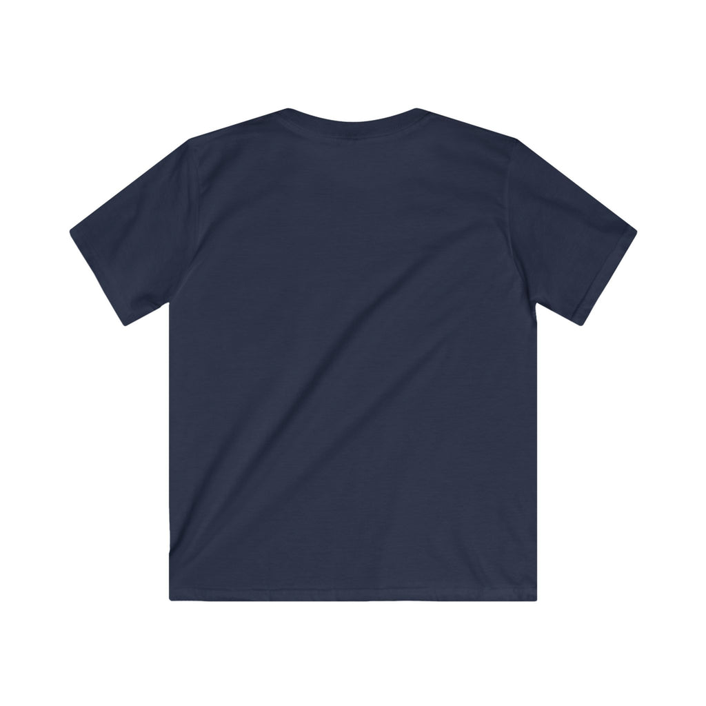Kids Tee — "Take the Risk or Love the Chance" Retro Script
