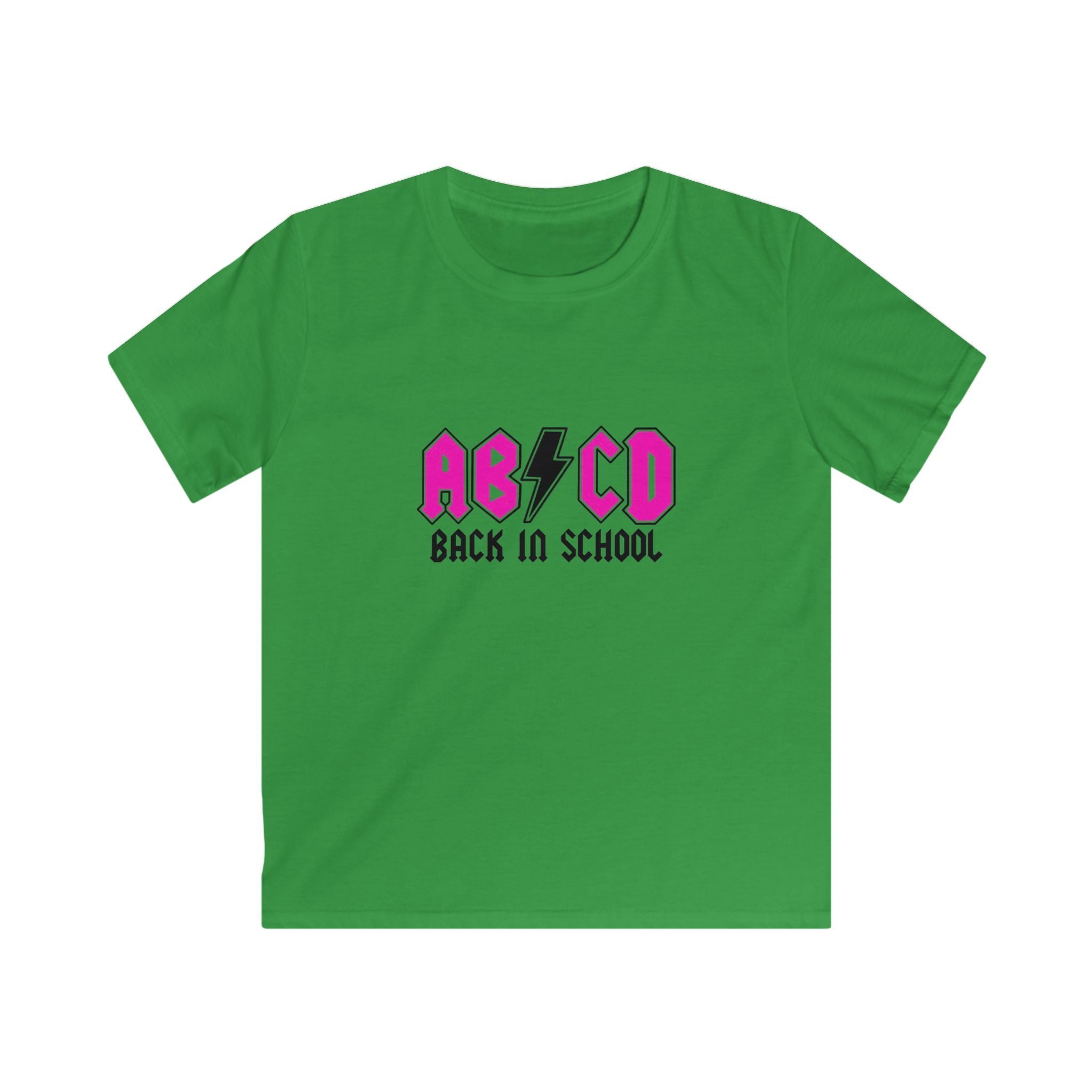 Kids 'AB/CD Back to School' Graphic Tee — Rocker School Shirt for Girls & Boys