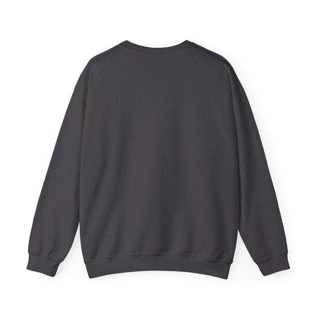 WJJD Patterned Letter Crewneck Sweatshirt — Leopard & Turquoise Accent