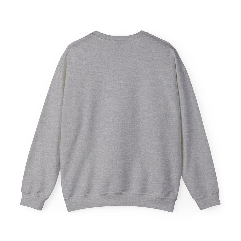 WJJD Patterned Letter Crewneck Sweatshirt — Leopard & Turquoise Accent