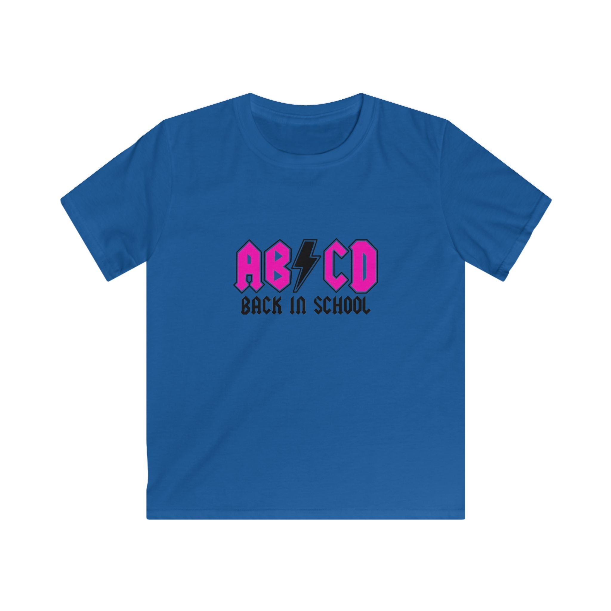 Kids 'AB/CD Back to School' Graphic Tee — Rocker School Shirt for Girls & Boys