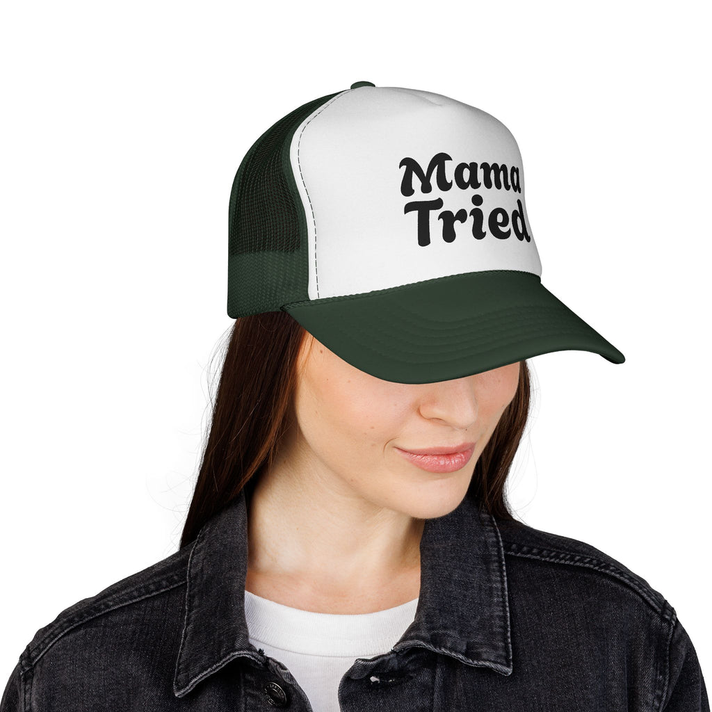 Mama Tried Trucker Hat — Vintage-Inspired Trucker Cap for Moms